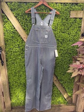 Kasey Musgraves x Lee Pinstriped Overalls NWT